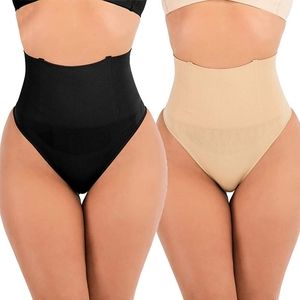 Seamless Tummy Control Thong Shapewear Shaping Panties Body Shaper
